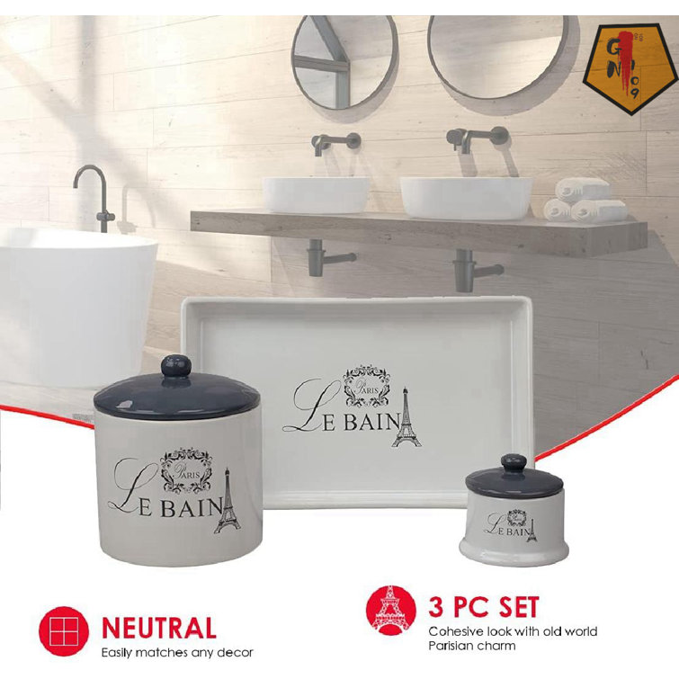 Rebrilliant Lesha Bathroom Drawer Organizer Wayfair Canada